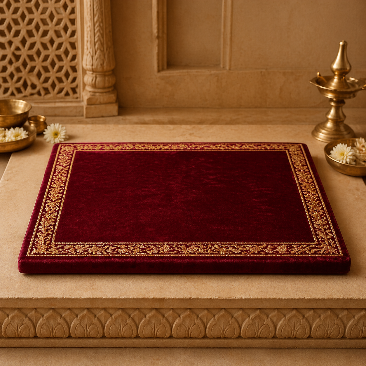 Sample velvet aasan product photo